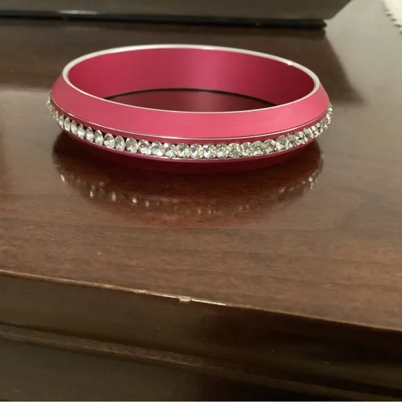 HOST PICK Pink Rhinestone Bangle Bracelet - Picture 3 of 6